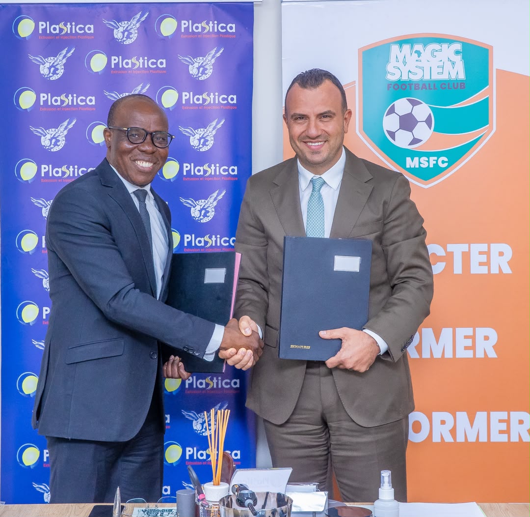 Plastica devient sponsor du Magic System FC et s’engage pour la jeunesse ivoirienne